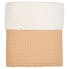 Coperta per culla Teddy Oslo naturale/ciottolo beige - Rubino Kids