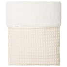 Coperta per culla Teddy Oslo naturale/ciottolo bianco - Rubino Kids