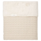 Coperta per lettino Teddy Oslo naturale/ciottolo beige - Rubino Kids