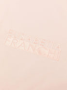 Coperta per neonata Elisabetta Franchi La Mia Bambina rosa con logo ricamato - Rubino Kids