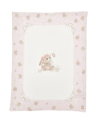 Coperta per neonata Monnalisa rosa con stampa coniglietto - Rubino Kids