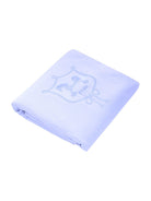 Coperta per neonato Fendi Kids azzurra con stampa Cavallino Fendi - Rubino Kids