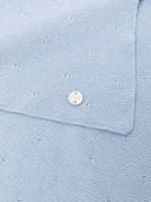 Coperta per neonato Paz Rodriguez blu con decorazione a pointelle - Rubino Kids