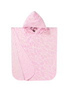 Copricostume per bambina Molo rosa con effetto jacquard - Rubino Kids