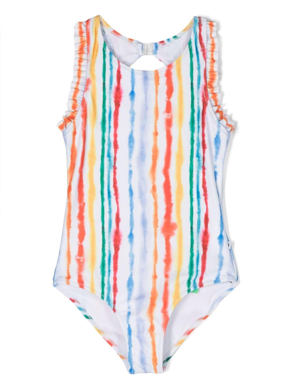 Costume intero Noona a righe con fantasia tie - dye - Rubino Kids