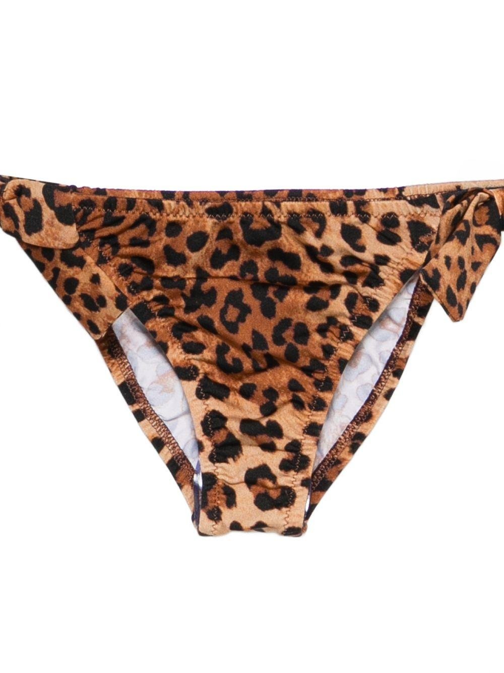 Costume per neonata MC2 Saint Barth Kids animalier con dettagli fiocchi - Rubino Kids