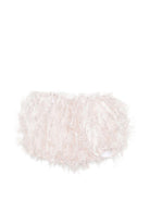 Culotte per neonata A'lapage rosa con dettaglio frange - Rubino Kids