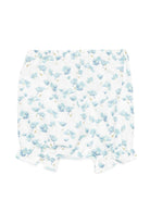 Culotte per neonata Mariella Ferrari bianca con stampa a fiori - Rubino Kids
