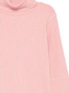 Dolcevita per bambina Molo rosa con orlo dritto - Rubino Kids