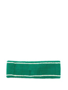 Fascia in spugna per bambini Bobo Choses verde con motivo a righe - Rubino Kids