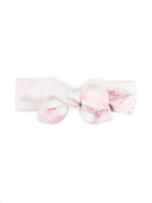 Fascia per neonata Monnalisa rosa con stampa farfalla - Rubino Kids