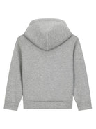 Felpa con cappuccio per bambino Dolce & Gabbana Kids grigio con trama jersey - Rubino Kids