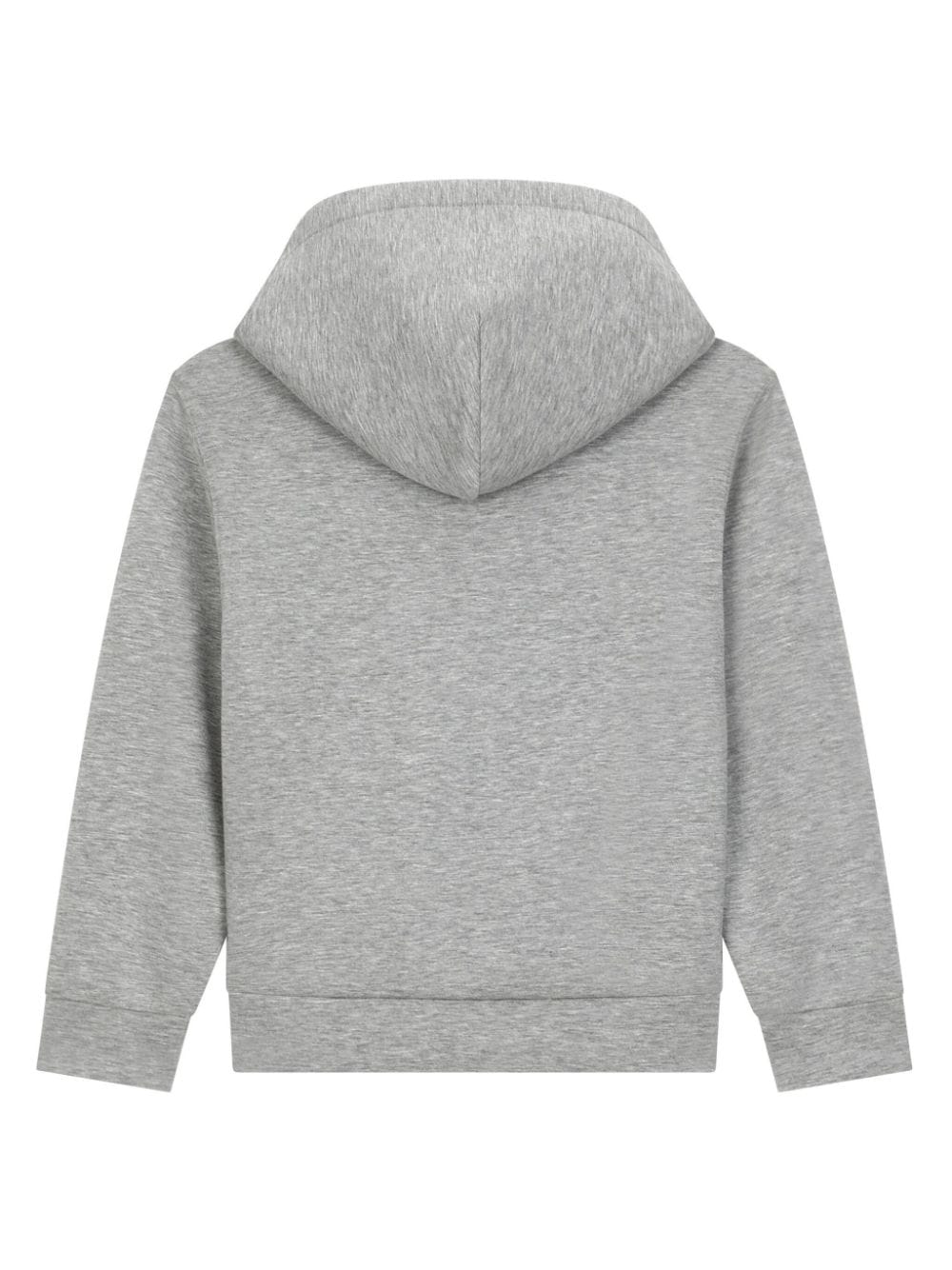 Felpa con cappuccio per bambino Dolce & Gabbana Kids grigio con trama jersey - Rubino Kids