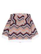 Felpa con cappuccio per neonata Missoni Kids multicolor con orlo dritto - Rubino Kids