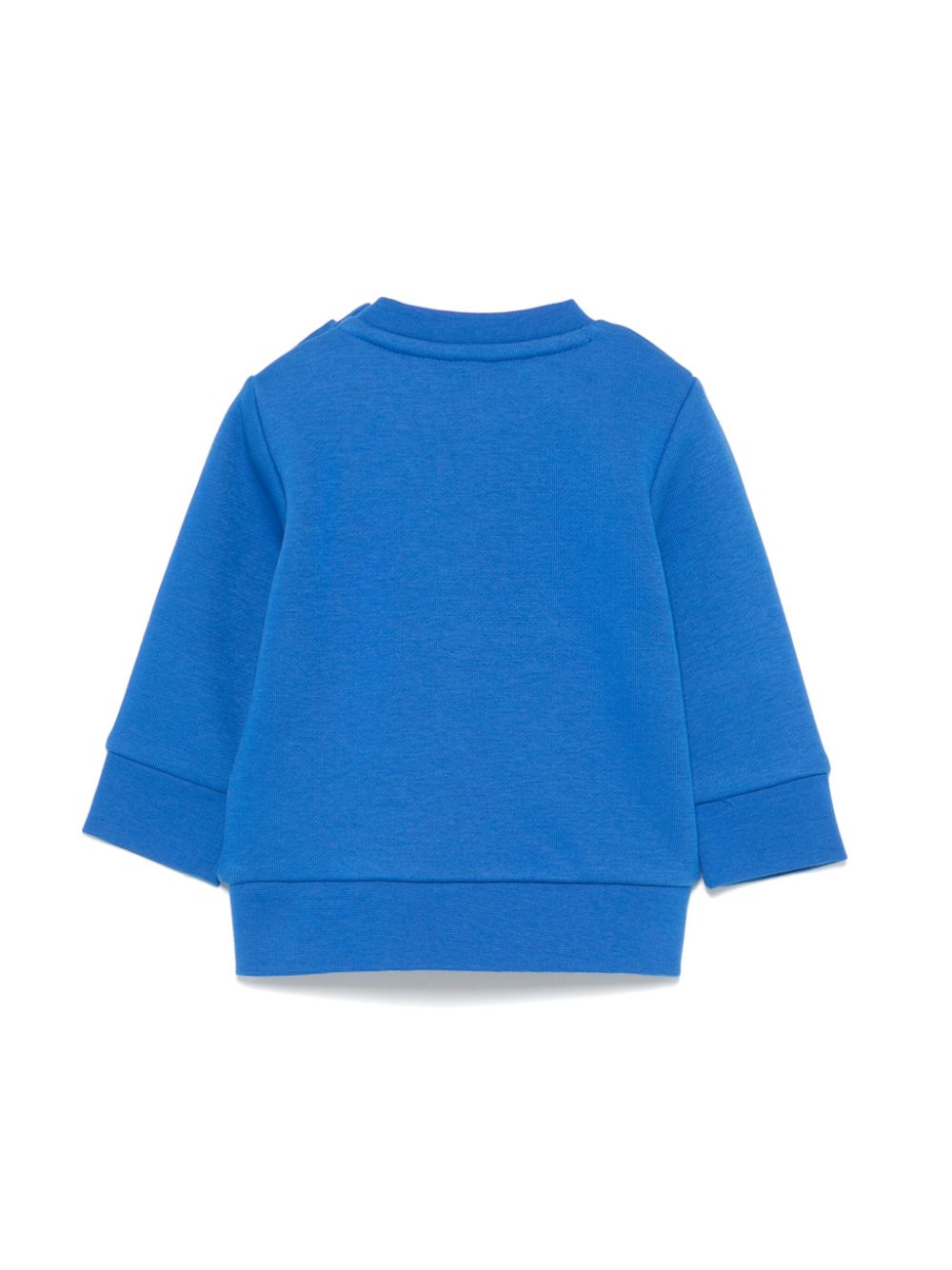 Felpa con logo - nastro per neonato BOSS Kidswear blu con orlo elasticizzato - Rubino Kids