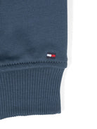 Felpa con ricamo per neonato Tommy Hilfiger Junior blu con girocollo - Rubino Kids