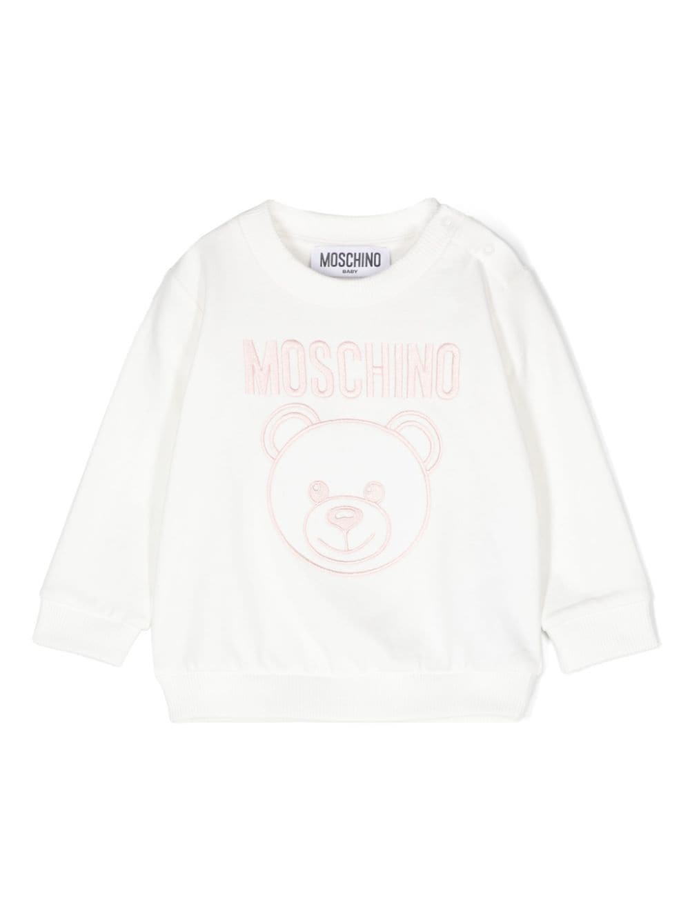 Felpa con ricamo Teddy Bear - Rubino Kids