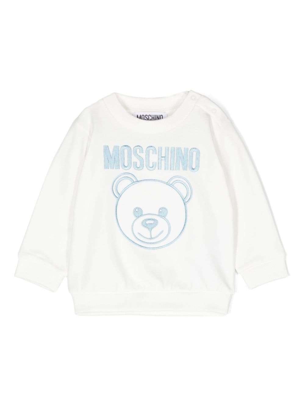 Felpa con ricamo Teddy Bear - Rubino Kids