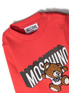 Felpa con stampa logo Teddy Bear - Rubino Kids