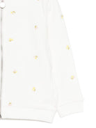 Felpa per bambina Bonpoint bianca con stampa floreale all - over - Rubino Kids