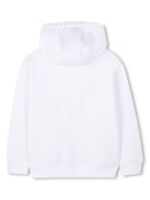 Felpa per bambina Givenchy Kids bianco con decorazione strass - Rubino Kids