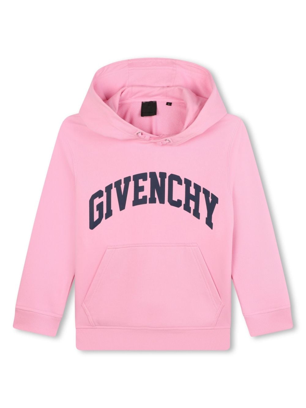 Felpa per bambina Givenchy Kids rosa con cappuccio - Rubino Kids