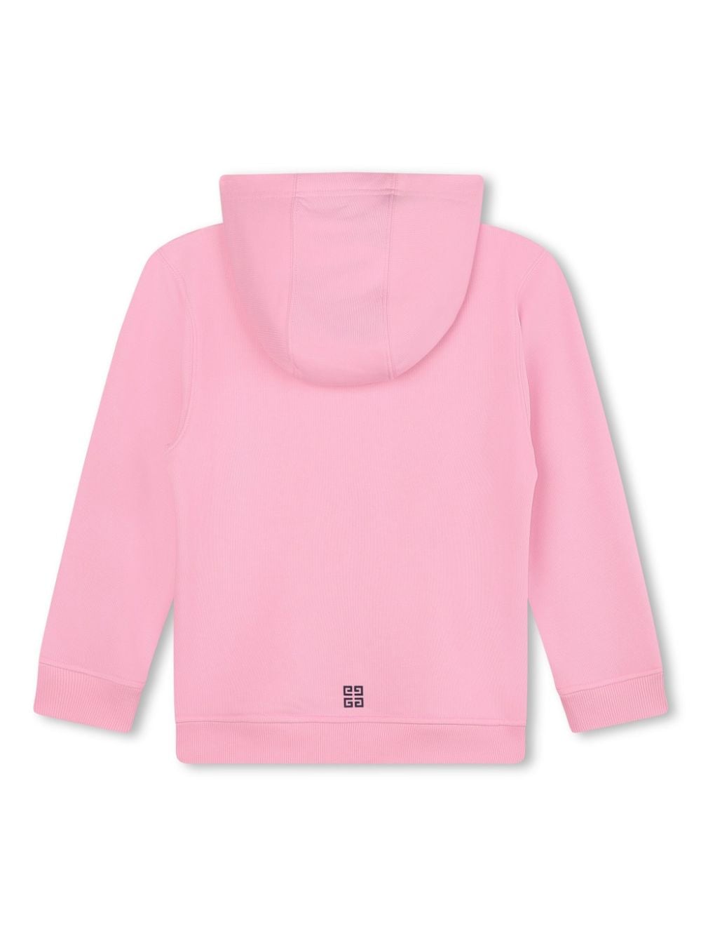 Felpa per bambina Givenchy Kids rosa con cappuccio - Rubino Kids