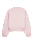 Felpa per bambina Givenchy Kids rosa con chiusura con cerniera - Rubino Kids