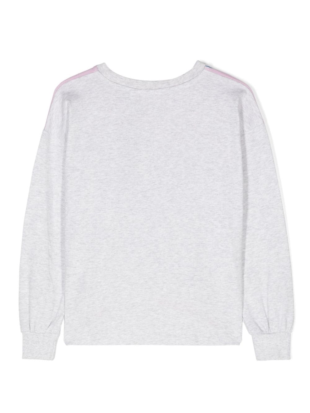 Felpa per bambina Molo Reniza Sporty Cats grigio e rosa con stampa - Rubino Kids