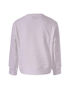 Felpa per bambina Stella McCartney Kids bianca con stampa floreale - Rubino Kids