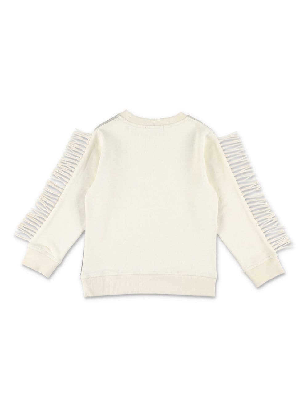 Felpa per bambina Stella McCartney Kids bianco con stampa cavallo - Rubino Kids