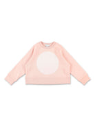 Felpa per bambina Stella McCartney Kids rosa con stampa logo - Rubino Kids