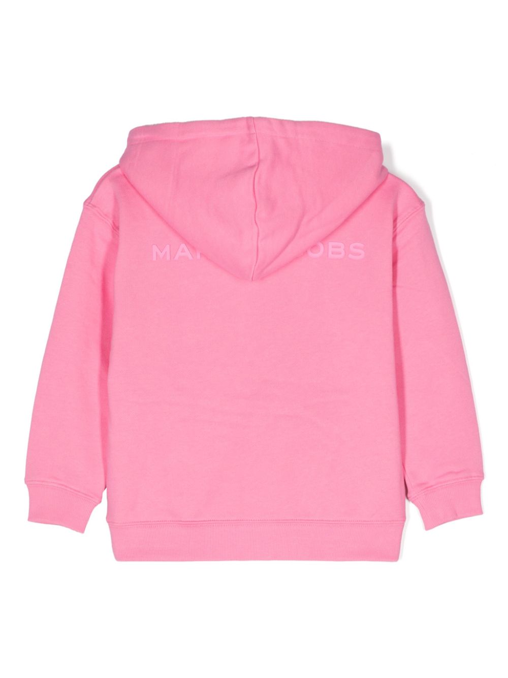 Felpa per bambina The Marc Jacobs Kids rosa con cappuccio - Rubino Kids