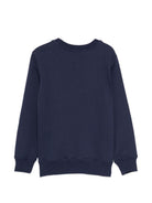 Felpa per bambini Moschino Kids blu con ricamo Teddy Bear - Rubino Kids