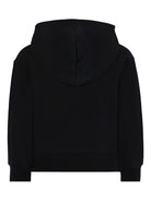 Felpa per bambino Moschino Kids nero con stampa Teddy Bear - Rubino Kids