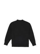 Felpa per bambino Palm Angels Kids nera con stampa orso sul davanti - Rubino Kids