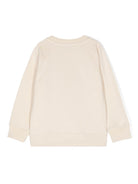 Felpa per bambino Stella McCartney Kids beige con stampa grafica - Rubino Kids