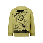 Felpa per bambino Stella McCartney Kids verde con stampa grafica sul retro - Rubino Kids