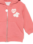 Felpa per neonata Bonpoint rosa con dettaglio ciliegia - Rubino Kids