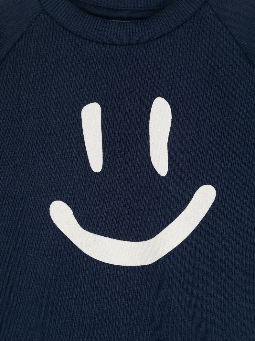 Felpa per neonato Molo Disc blu con stampa smiley - Rubino Kids