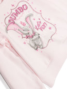 Felpa Romantic Circus con stampa per neonata Monnalisa con dettaglio con glitter - Rubino Kids