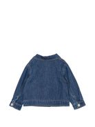 Giacca di jeans per neonati Moschino Kids denim con stampa Teddy Bear - Rubino Kids