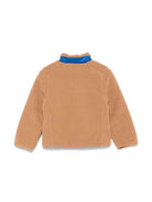 Giacca imbottita per bambino POLO RALPH LAUREN KIDS beige reversibile con collo a contrasto - Rubino Kids