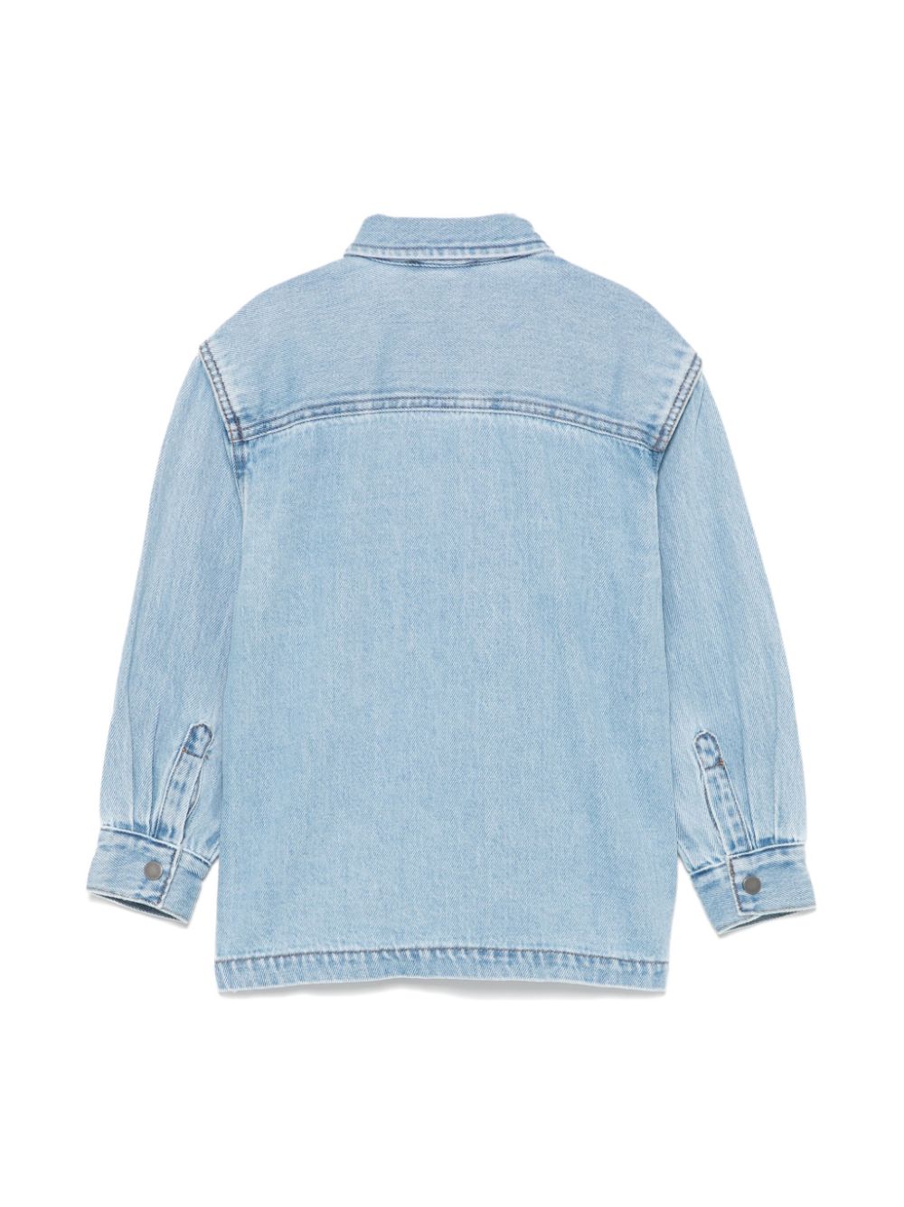 Giacca in denim per bambina con stampa Stella McCartney Kids - Rubino Kids