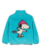 Giacca in felpa con stampa Snoopy - Rubino Kids