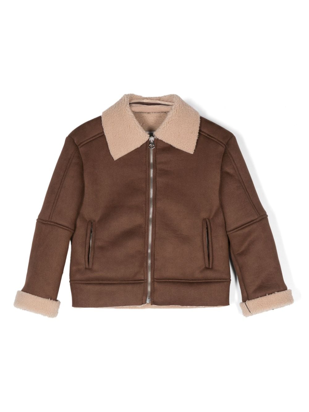 Giacca in finto shearling - Rubino Kids