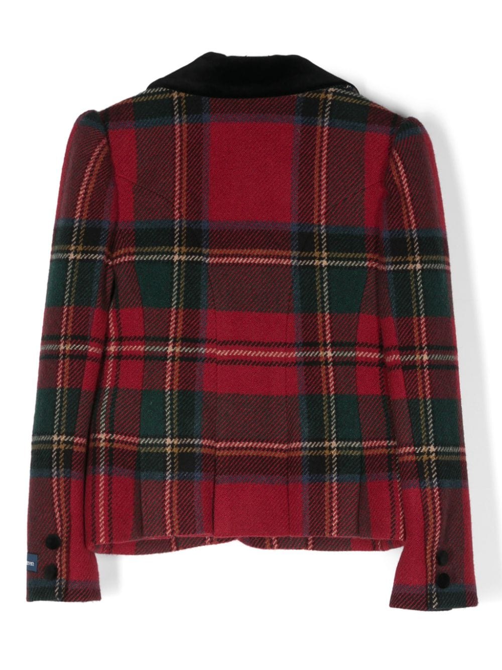 Giacca motivo tartan - Rubino Kids