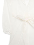Giacca per bambina JESURUM BABY Valentina bianco con cintura - Rubino Kids