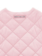 Giacca per bambina Monnalisa rosa con design trapuntato - Rubino Kids