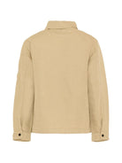Giacca per bambino C.P. Company Kids beige con tasche applicate e bottoni - Rubino Kids